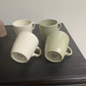 Set of 4 13oz ikea mugs